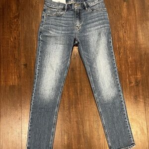 Banana Republic Jeans Mens 30x30 Blue Traveler Slim Fit Stretch Denim Mid Wash